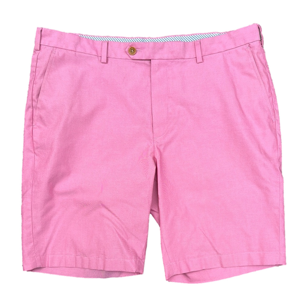 Brooks Brothers Pink 10" Bermuda Shorts 100% Cotton Men's 40" Waist